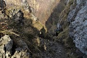 Anello Filaressa-Costone-Corna Bianca dal Monte di Nese via Salmezza il 19 marzo 2019 - FOTOGALLERY